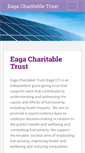 Mobile Screenshot of eagacharitabletrust.org